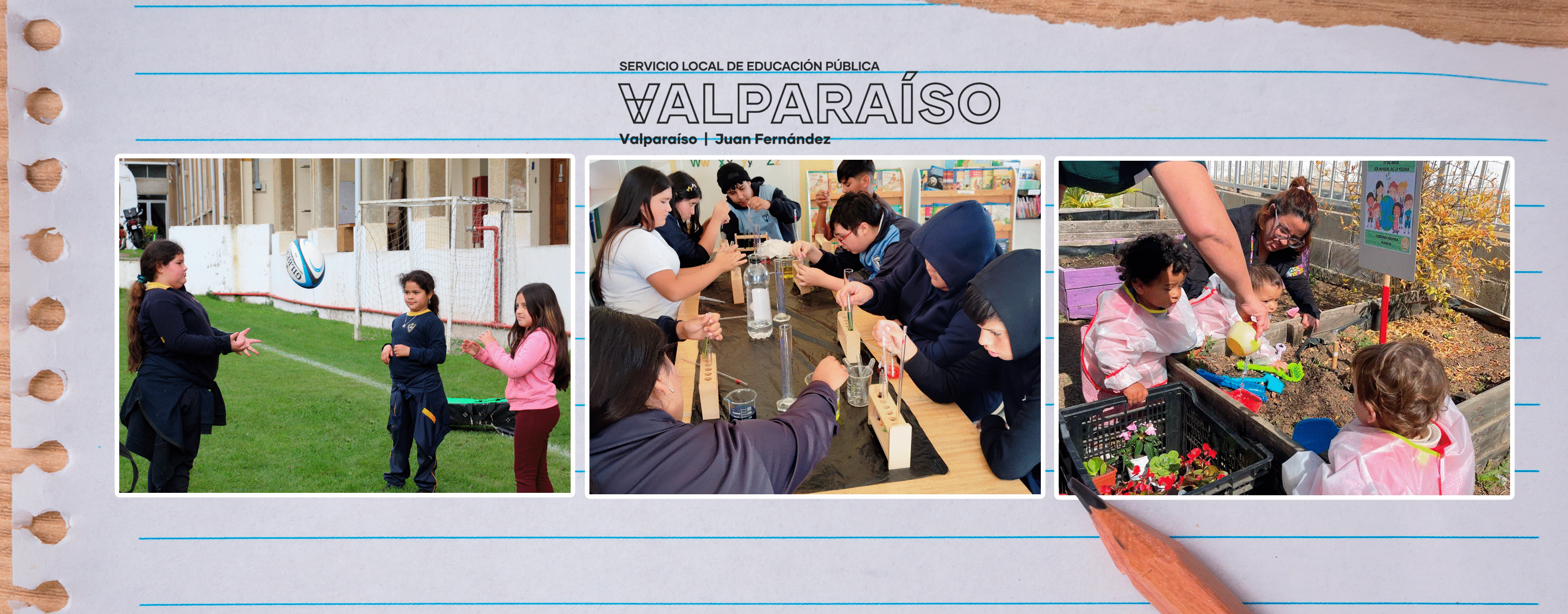 Banner SLEP Valparaíso - Educación Pública de calidad